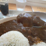どんりゅう庵 - 肉がゴロゴロ入ってます