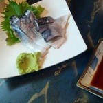 一心 - シメ鯖（350円）