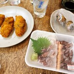 呑める魚屋 魚徳 - 