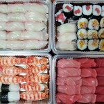 出羽鮨 - 全体図。