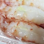 出羽鮨 - 活生車エビ。