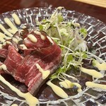 和牛小皿しんうち - ツラミの生ハムサラダ仕立て