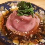 和牛小皿しんうち - ミスジしゃぶしゃぶ