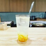 和牛小皿しんうち - 蜂蜜ゆずサワー　
