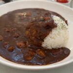 どんりゅう庵 - 豚肉が相当入ってます