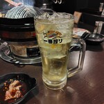 成吉思汗 大黒屋 - メガハイボール