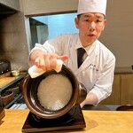 御料理 ふじ田 - 土鍋ご飯銀シャリ