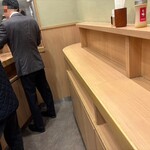 駅そば 大江戸そば - 店内　立ち食いのみ