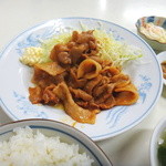 錦 - 肉の味噌焼き定食