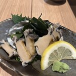生産者直営 海鮮居酒屋 Rikusui - あわび造り❗️