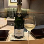 恵比寿 鮨 謙心 - シャンパン