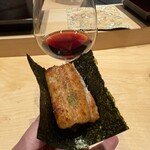 恵比寿 鮨 謙心 - 鰻手巻き！！