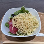 Bistro ITADAKIMASU - スパゲッティも乗せました❗️