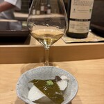 恵比寿 鮨 謙心 - 大将オリジナル　桜蒸し寿司！