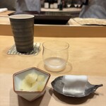 恵比寿 鮨 謙心 - ガリも美味しくてお代わり！！