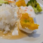 キッチン ブルー グローブ - 再び、ポテサラを添えて