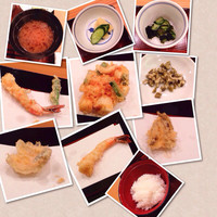 天ぷら 逢坂 - 天ぷら定食ランチ 1450円