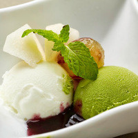 自家製バニラアイスクリーム