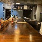 酒厨房 pei - カウンター席手前より