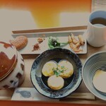 舞子 トムズ カフェ - たこ飯セット