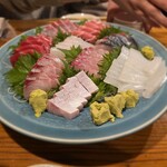 魚虎 - 驚愕の刺し盛り