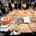 海鮮ブッフェダイニング 銀座八芳 - 