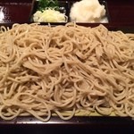 朝日屋 - 辛味大根蕎麦です！！大盛りー