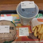 バーガーキング - 料理写真:スパイシーワッパーセット970円(2025.2.28)