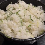 焼肉ホルモン多喜万 - ネギご飯