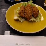 お食事処 多七 - カキフライ。