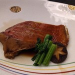 お食事処 多七 - 金目鯛煮付け。