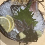 海鮮どんさん亭 - 鯵刺身○