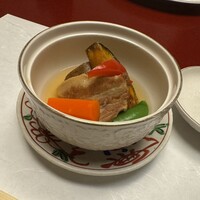 彩懐石 うらわ高砂 - むさし麦豚の焚き合わせ
