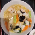 健康中華 青蓮 - 海鮮あんかけスープ麺