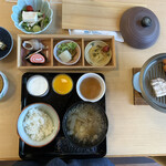 神通峡 春日温泉 ゆ～とりあ越中 - 料理写真:朝食