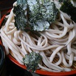 青葉 直利庵 - 蕎麦アップ！　すごい迫力です…