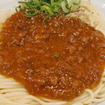 麺庵 利休 - 真蛸トマト煮込の和え玉