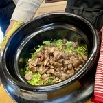 柚木元 - マガモとセリの炊き込みご飯