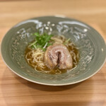 柚木元 - 猪ラーメン　少なめにして頂きました