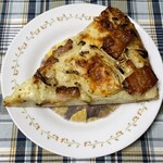 ブーランジェリー スドウ - 玉ねぎとベーコンのクリームピザ