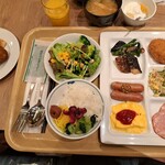 ホテルルートイン - 料理写真:2月15日の朝食
