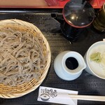 粗挽きそば 手打ち 日本橋福田雅之 - 