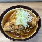 そばうどん勝田 - とり唐揚げそば