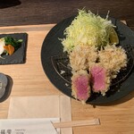 揚雫 - 『TOKYO−X ヒレ 120g 定食』¥7,200