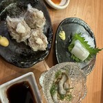 惣助 - しゅうまい。モンゴイカ。ナマコポン酢