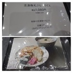 京漬物味わい処 西利 - 京漬物の天ぷらという表示に魅かれました。^^