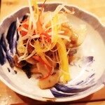 並木橋なかむら - 蓮根と牛肉のきんぴら　800円