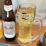 くるみ堂 - ジャスミンハイ（480円）、ノンアルコールビール（500円）