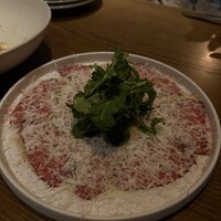 CICON by NOHGA HOTEL - 牛肉のカルパッチョ　¥1,980