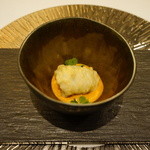 スリオラ - 鱧のフリットとロメスコソース